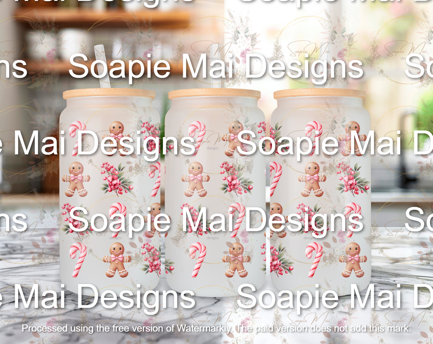 Gingerbread & Mistletoe image 0